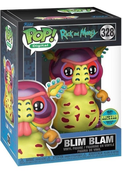 Pop! Digital - Rick And Morty - Blim Blam Digital Nft Release #328