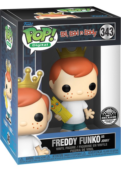 Pop! Digital - Cartoon Network - Ed, Edd N Eddy - Freddy Funko As Jonny (Royalty) Digital Nft Release #343 fiyatları