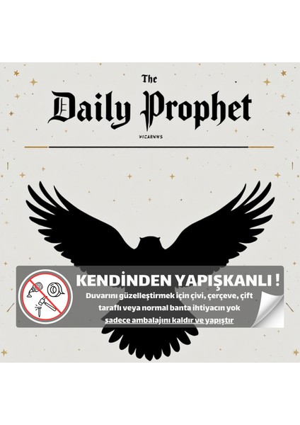 Harry Potter Duvar Posteri Kendindenyapışkanlı