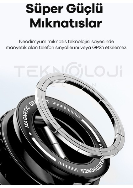 Vakumlu Telefon Tutucu Katlanabilir Mıknatıslı Araçiçi Ayna Torpido Tezgah Uyumlu Yeni Nesil Tutucu fırsatları