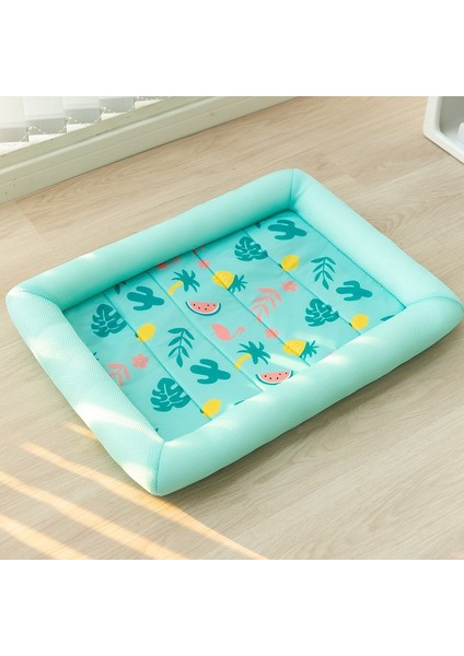 Ilkbahar ve Yaz Köpek Serin Köpek Kulübesi Dört Mevsim Serin Mat Mat Kedi Kumu (Yurt Dışından)