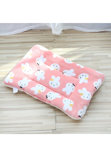 Kalınlaştırılmış Peluş Mat Kedi Kumu Kedi Uyku Matı Köpek Kulübesi Pamuklu Pedler Sıcak Yuva Pedleri (Yurt Dışından)