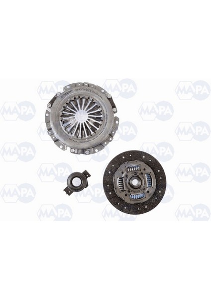 Debriyaj Seti [ Fiat Albea 1.3 Jtd 2003 -, Doblo 1.3 Jtd 2004 -, Palio 1.3 Jtd 2002-2011, Linea 1.3 Jtd 2008 - ] Euro 4-5 Güçlendirilmiş Dpmah