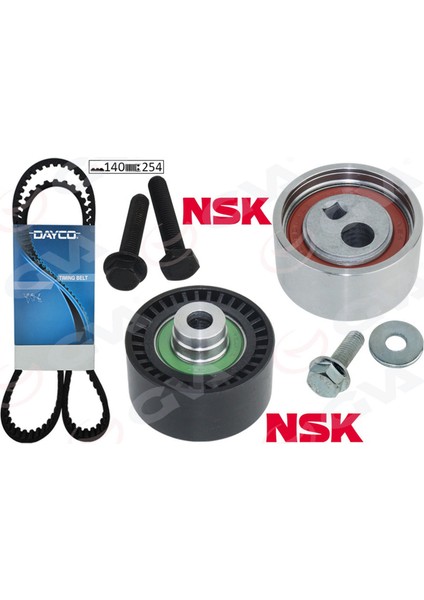 Eksantrik Gergi Kiti 140X254 P206-306-PARTNER-BERLINGO-JUMPY-SCUDO-COROLLA 1.9d 98 Dw8 Dpmah