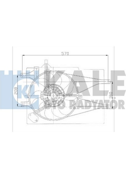 Fan Grubu Davlumbazli Fiat Palio-Albea 1.2 8V 16V 98 09 mt Klimali Fan Motoru Davlumbazli Dpmah