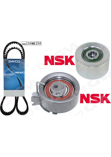 Eksantrik Gergi Kiti 134X254 P206-307-PARTNER-BERLINGO-C3-XSARA 1.6 16V Nfu TU5JP4 K015581XS Dpmah