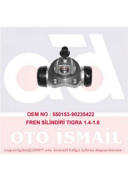 Fren Silindiri [ Opel Astra(F), Vectra(A) 19,05 mm ] Dpmah