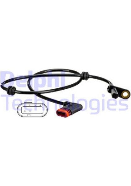 Abs Sensoru Arka Mercedes S-Class W221 C216 09 13 Dpmah