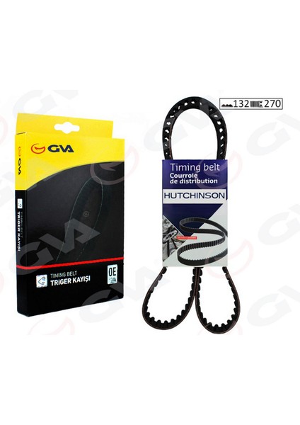 Triger Kayişi 132X270 132 Diş Megane Clio-Laguna-Sandero- 1.6 Enj 16V Dpmah