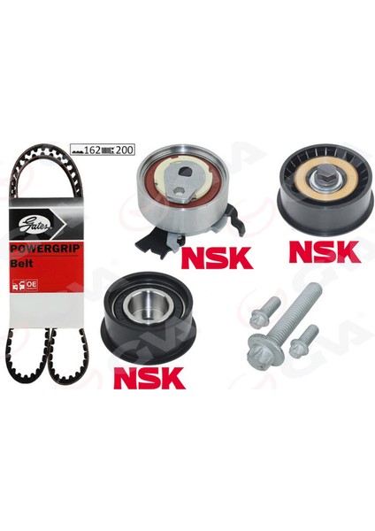 Eksantrik Gergi Kiti 162X200 Astra G-Corsa C-Vectra C-Meriva A-Zafira A 1.4-1.6-1.8 16V Z16XE-Z14XE 95518060-1629094-1606306-95516735 Dpmah