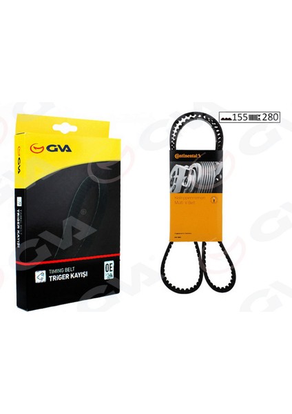 Triger Kayişi 155X280 Volvo S60 2013 S90 2016 V40 2014 V60 2015 V90 XC40 XC60 XC70 XC90 Dpmah