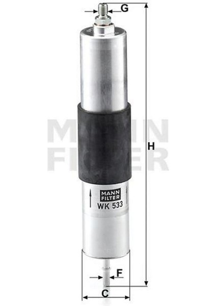 Mazot Filtresi Bmw M3 E46 Dpmah
