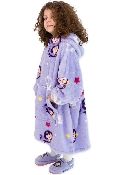Moo Soft Cuddles Giyilebilir Çocuk Battaniye (Küçük Deniz Kızı)