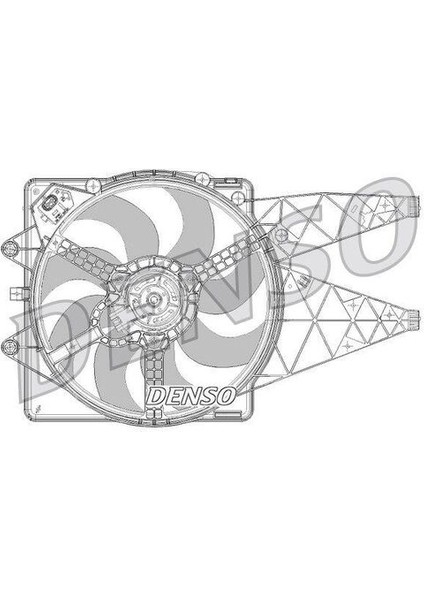 DER09094 Fan Motoru Punto 08- Grande Punto 08- 1.4
