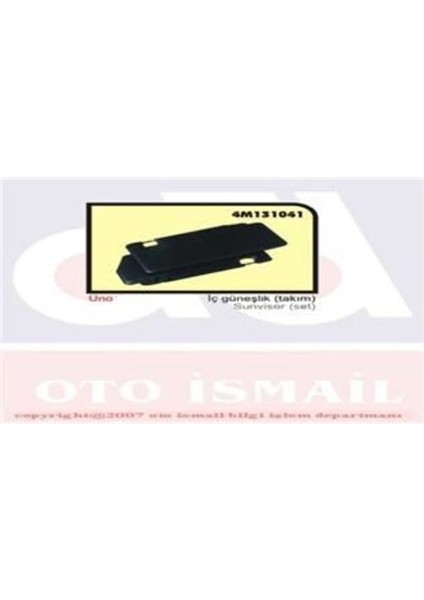 4M131041 Güneslık Iç Uno Uno S