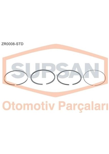 Süpsan ZR0008-STD Süpsan Segman Fiat Doblo. Palio. Albea. Punto 1