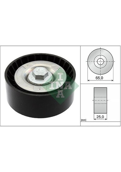 532085510 V Kayış Rulmanı Mercedes A B E S Serileri -Bm- 12-