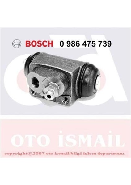 Fren Silindiri Fıesta Focus 02- Focus I 98- Escort Orıon 83- Sıer