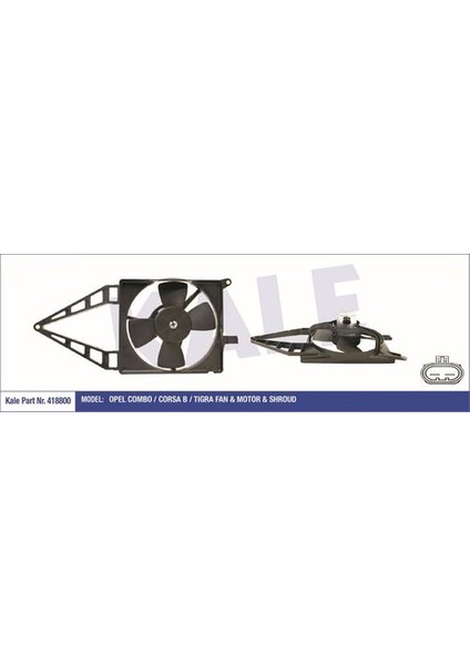 418800 Fan Motoru Corsa B 93-00 1.2 1.4 1.6 16V Nac Combo