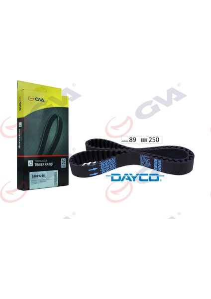 Triger Kayişi 089X250 Opel Movano 2.2d 2.5dti 01-06 16V Renault Nissan Dpmah