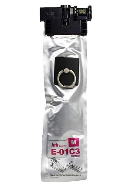 - Epson T01C3 (C13T01C300) Macenta Muadil Inkjet Kartuş