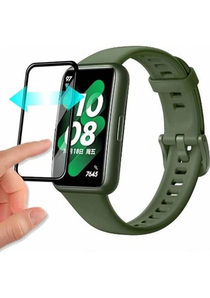 Huawei Band 7 Polymer Nano Ekran Koruyucu - Şeffaf Dpmah