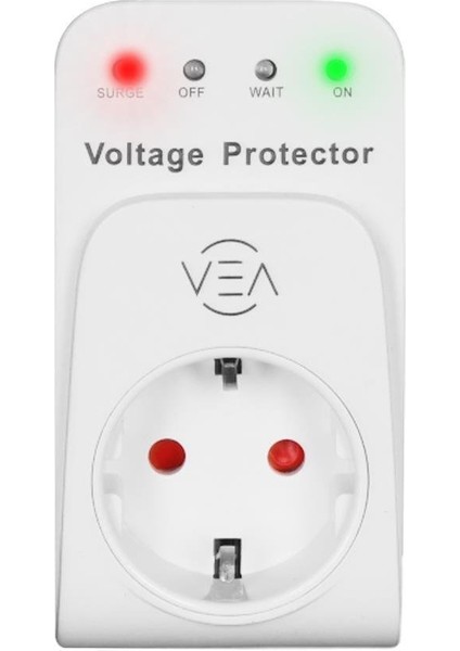 VE-25531 15A 3520W Akım Korumalı Priz Aşırı Yüksek Gerilim
