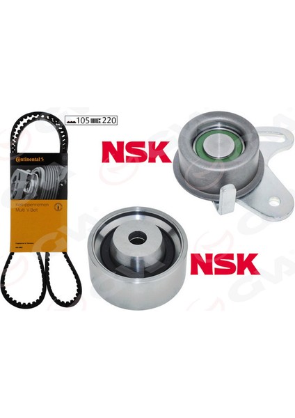 Eksantrik Gergi Kit 105X220 Accent Era 1.4/1.6 05-12 Accent 1.5 95-00 Elantra 1.6 00-06 K015479XS Dpmah
