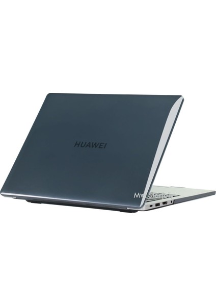 Huawei Matebook D14 Kılıf Kristal Parmak Izi Yapmaz Koruyucu (2023-2024 Yılı) ile Uyumlu Siyah
