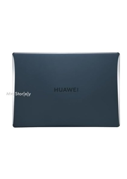 Huawei Matebook D14 Kılıf Kristal Parmak Izi Yapmaz Koruyucu (2023-2024 Yılı) ile Uyumlu Siyah