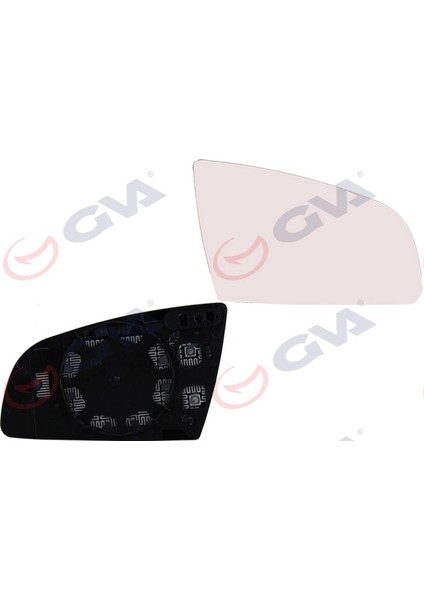 Ayna Cami Sağ A3 00-03 - A4 00-07 -A6 04-08 Isitmali Konveks Beyaz Cam VM-009AG Dpmah