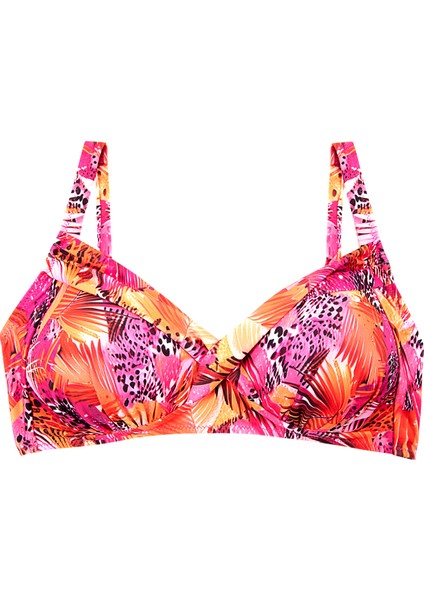 Forest Twist Dolgulu Bikini Üst
