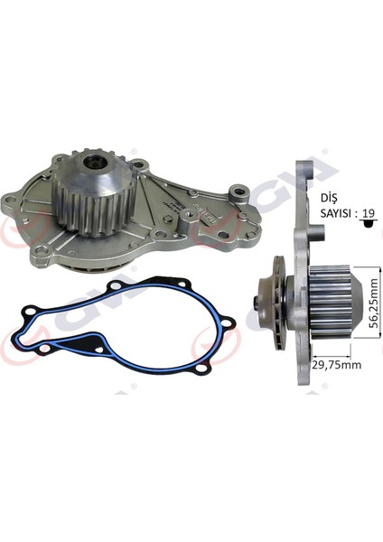Devirdaim Partner TEPEE-BERLINGO-207-307-407-C3-C4-C5-FOCUS Ii-Iii-Fiesta-Scudo- 1.6 Hdi-Tdci Dpmah