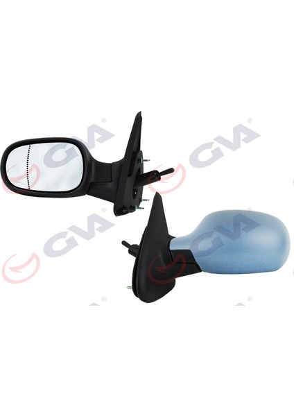 Diş Dikiz Aynasi Sol Megane 99 Mekanik Astarli Asferik 1 Fiş VM-129PAL Dpmah