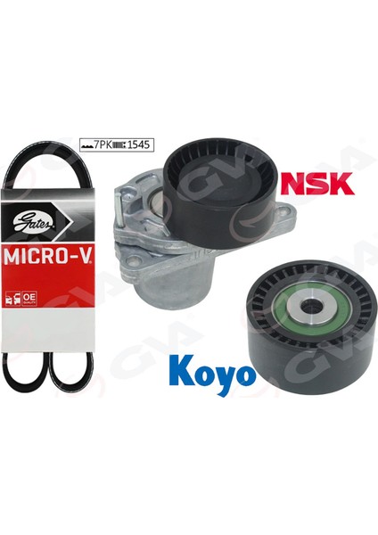 Alternatör Gergi Kiti Kütüklü Trafic Iii-Megane Iii-Qashqa-Mercedes C200 1.6 Dci/cdi 15- K017PK1545 Dpmah