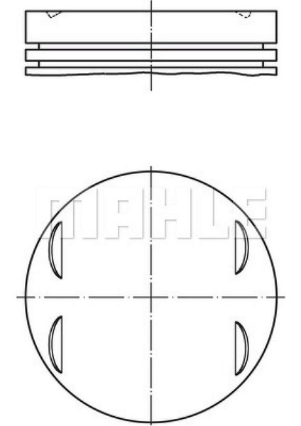 Piston Segman 0.50MM 84.50MM Bmw M54 B30 E46 E39 E60 E65 E83 E53 Z3 Z4 Dpmah