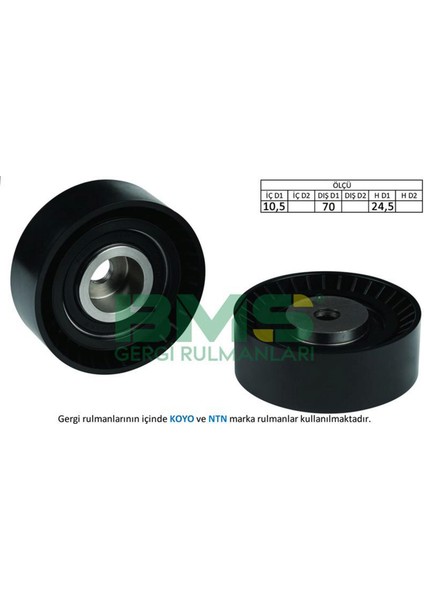 Alternatör Gergi Rulmani Bmw 3 316I-318I-320I-323I-325I-328I-M3-FELICA I-Ii 1.3 94-01 Dpmah