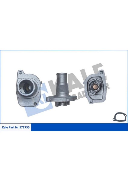 Termostat Flanş 87 C Fiat Albea-Cinquecento-Doblo-Palio-Panda-Punto-Seicento-Strada-Tipo-Uno-Lancia Y-Lancia Y10-LANCIA Ypsilon Dpmah