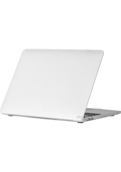 Macbook Pro Kılıf 14.2inç M1-M2-M3-M4, Mat Iz Yapmaz (Touchbarsız 14" Pro) A2442 A2779 A2992 A2918 A3112 A3401 A3185 ile Uyumlu Şeffaf