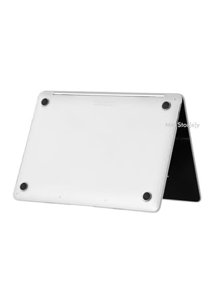 Macbook Pro Kılıf 14.2inç M1-M2-M3-M4, Mat Iz Yapmaz (Touchbarsız 14" Pro) A2442 A2779 A2992 A2918 A3112 A3401 A3185 ile Uyumlu Şeffaf