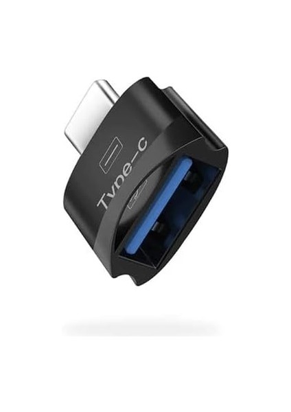 - Macbook Android Windows Apple Ile Uyumlu 3.0 USB Type-C Usb-A 3.0 USB Adaptörü (Type-C Dönüştürücü Otg Metal Adaptör) Tip-C Dönüştürücü Linktech O193 (Siyah)