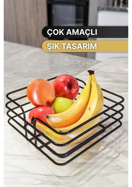 Elite Ekmeklik Ekmek Sepeti Paslanmaz Lüx Gold Sepet 1 Adet fırsatları