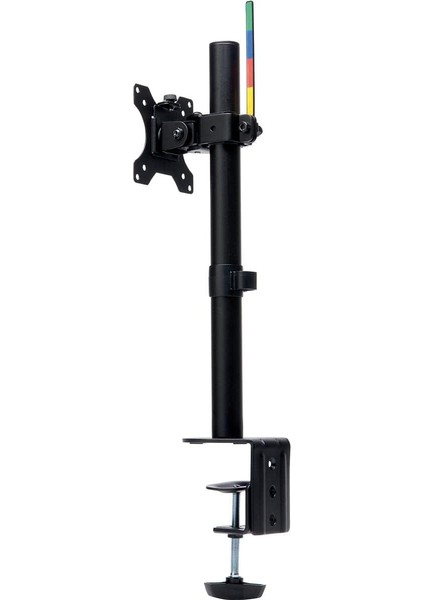 Smartfit Ergo Tek Monitör Kol Kısası, Siyah