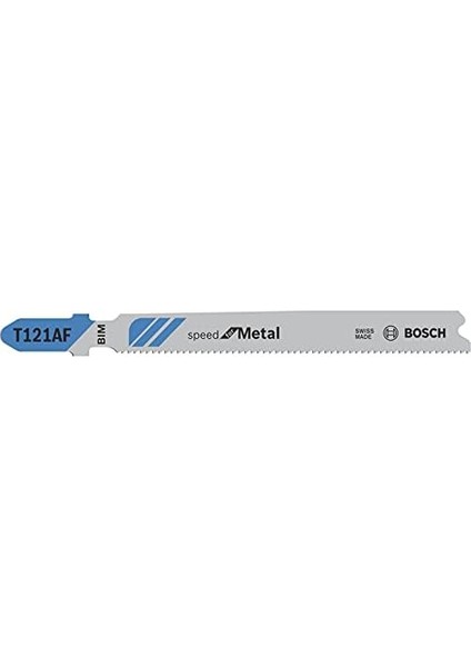Dekupaj Testere Bıçağı T 121 Için Af, Speed Metal, 25-Pack, 2608636700