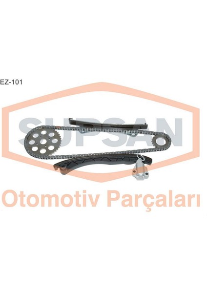 Triger Zincir Seti [ Fiat Albea, Punto 1.3 Jtd 03 -, Linea, Fiorino 1.3 Jtd 07 -, Doblo 1.3 Jtd 05 -, Egea 1.3 Jtd 15 -, Opel Astra H, Astra J 1.3 Cdti, Corsa C, Corsa D, Corsa E 1.3 Cdti, Comb Dpmah
