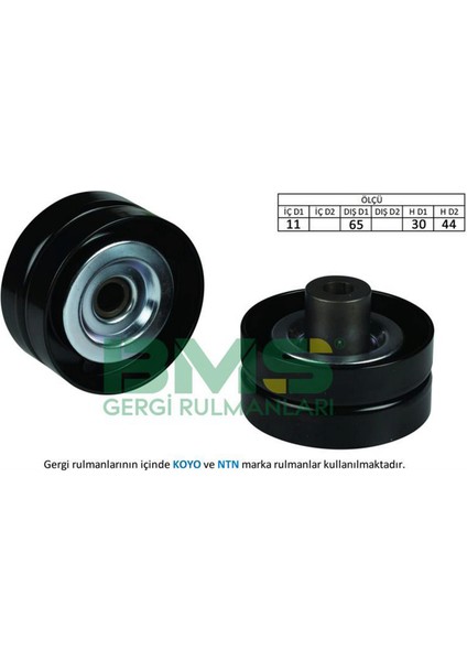 Alternatör Gergi Rulmani Ford Ranger 11 Transit 13 2.2tdci Dpmah