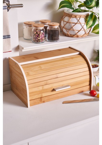 Elite Aksel Bamboo Ekmek Kutusu 38 cm 1 Adet