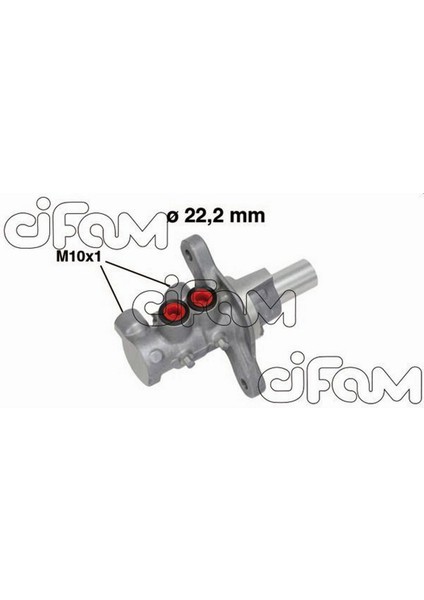 Fren Ana Merkezi Opel Corsa D 06 14 Fiat Grande Punto 05 15 Linea 06 Abl Li 22.22MM Dpmah