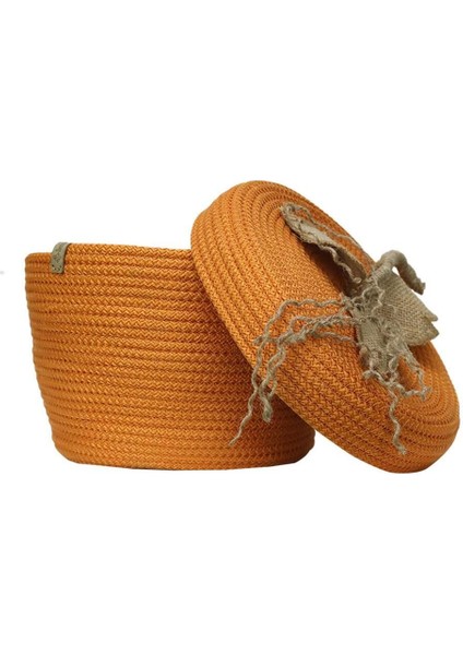 Elite El Işçiliği Jüt Ip Hasır Sepet 25 x 16 cm - 6019 1 Adet