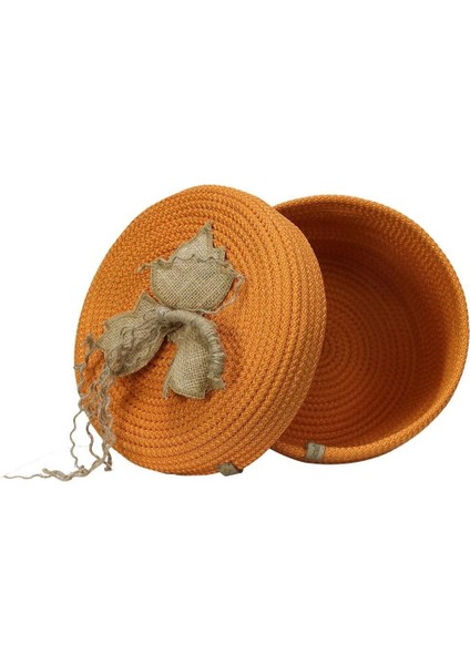 Elite El Işçiliği Jüt Ip Hasır Sepet 25 x 16 cm - 6019 1 Adet
